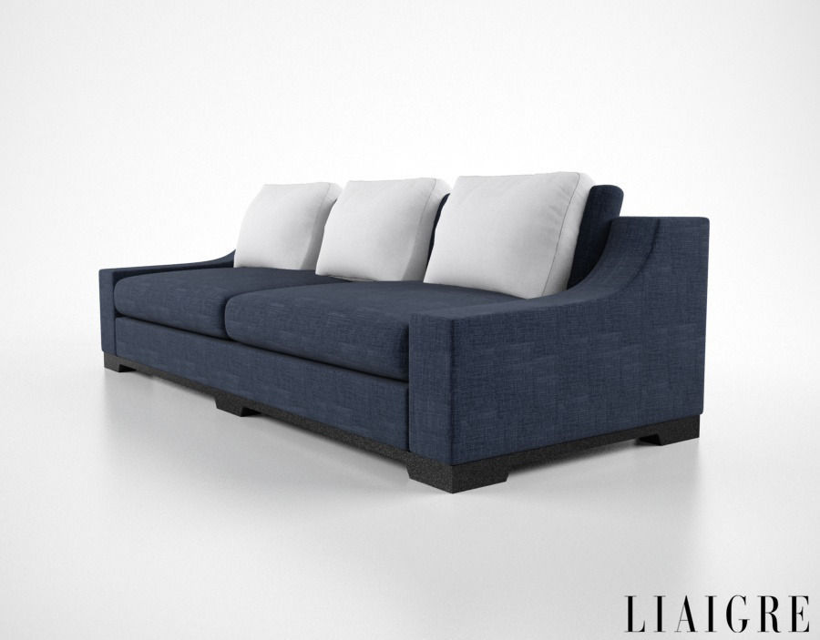 Christian Liaigre Vauban Sofa 3D model_1