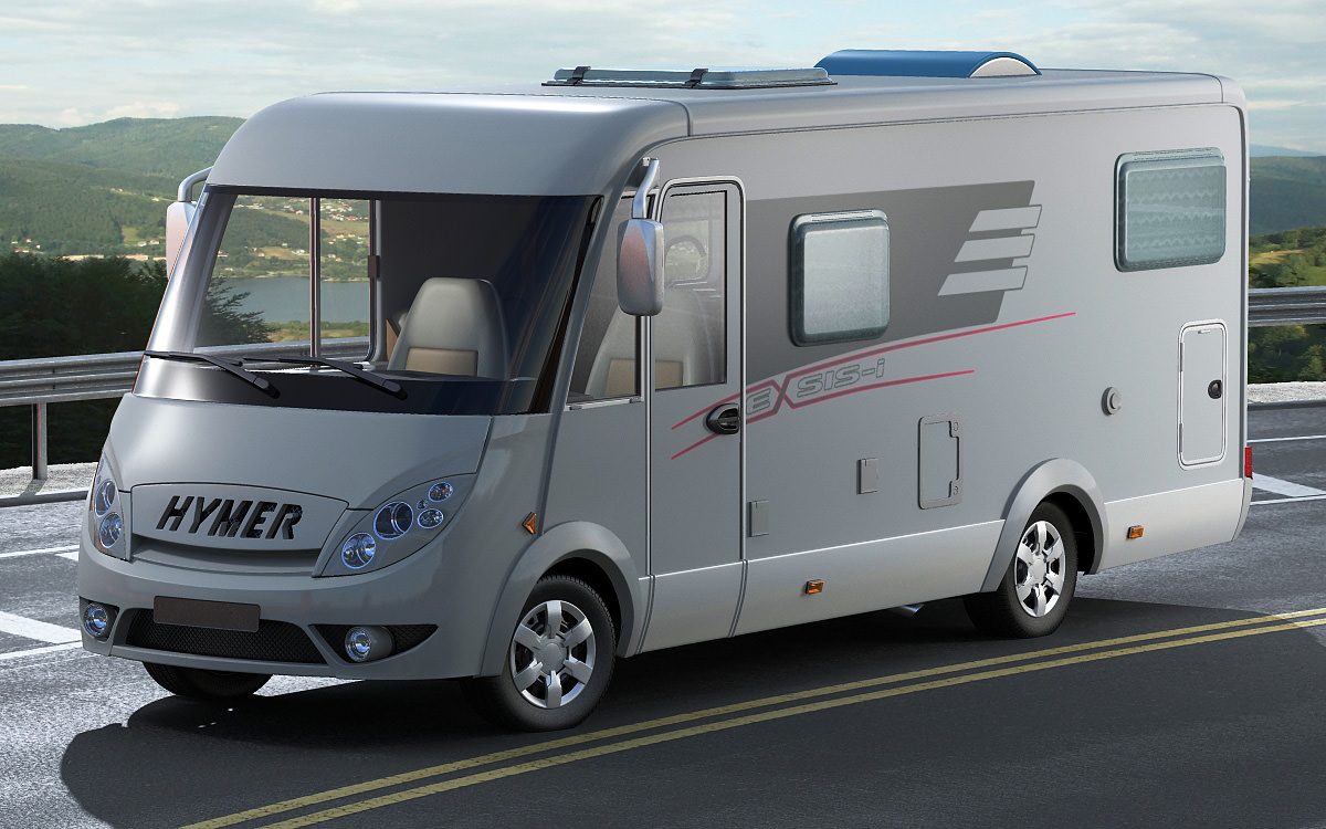 Hymer Exis Motorhome 3D model_16