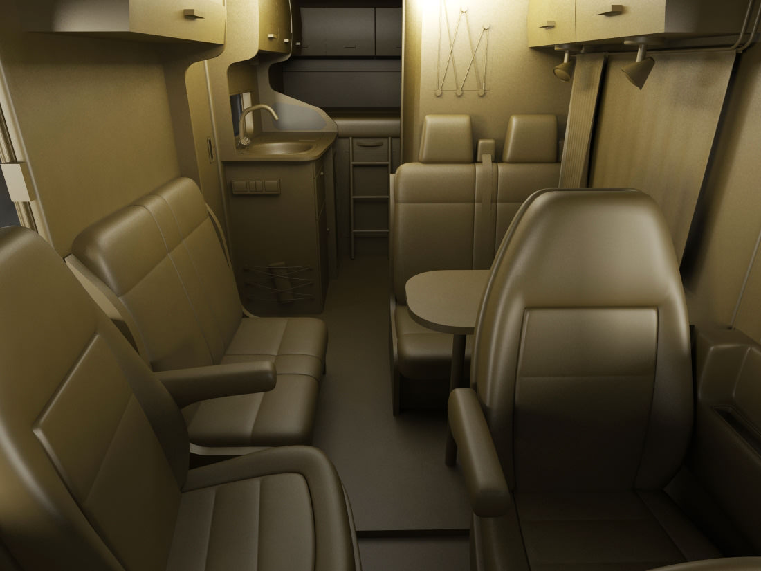 Hymer Exis Motorhome 3D model_21