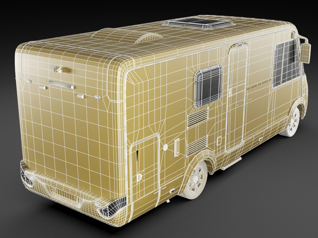 Hymer Exis Motorhome 3D model_25