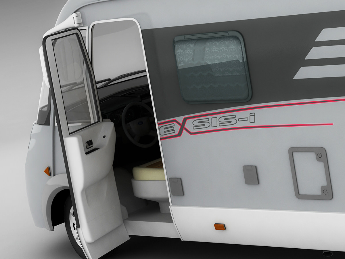 Hymer Exis Motorhome 3D model_8