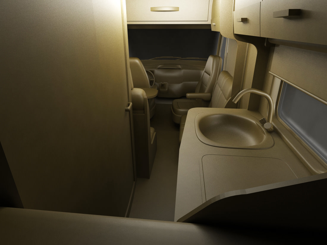 Hymer Exis Motorhome 3D model_22