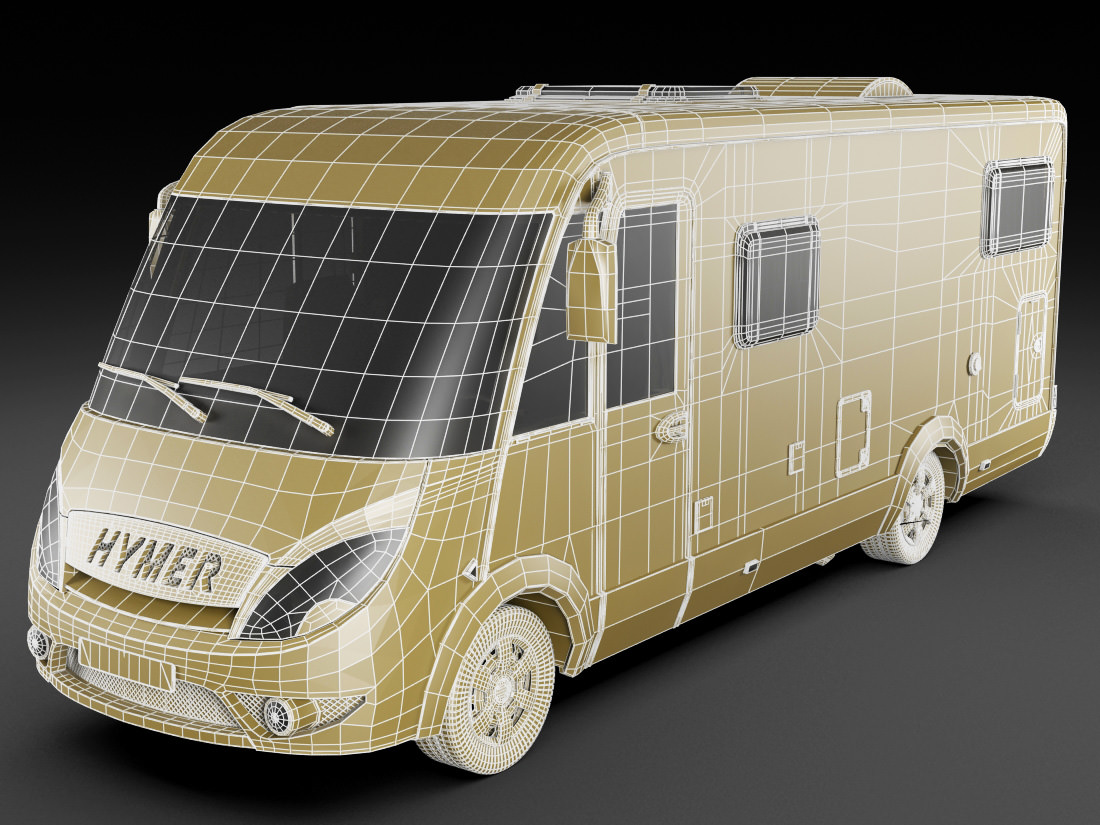 Hymer Exis Motorhome 3D model_24