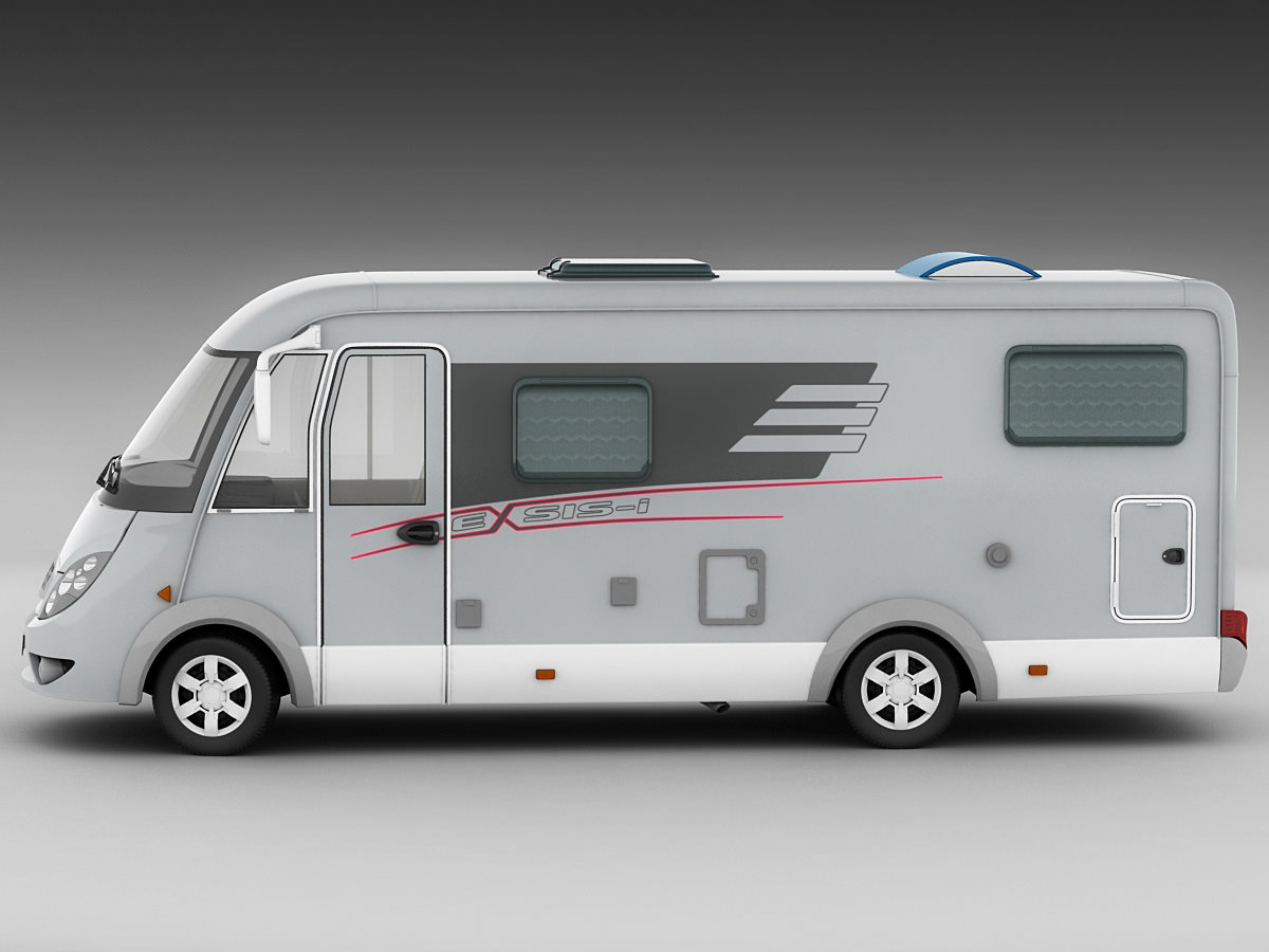Hymer Exis Motorhome 3D model_5