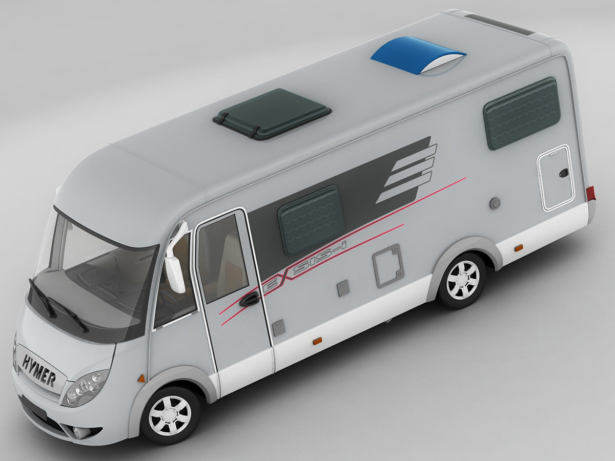 Hymer Exis Motorhome 3D model_7