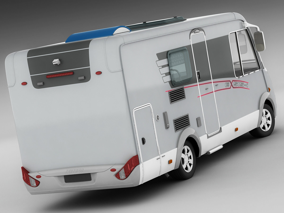 Hymer Exis Motorhome 3D model_1