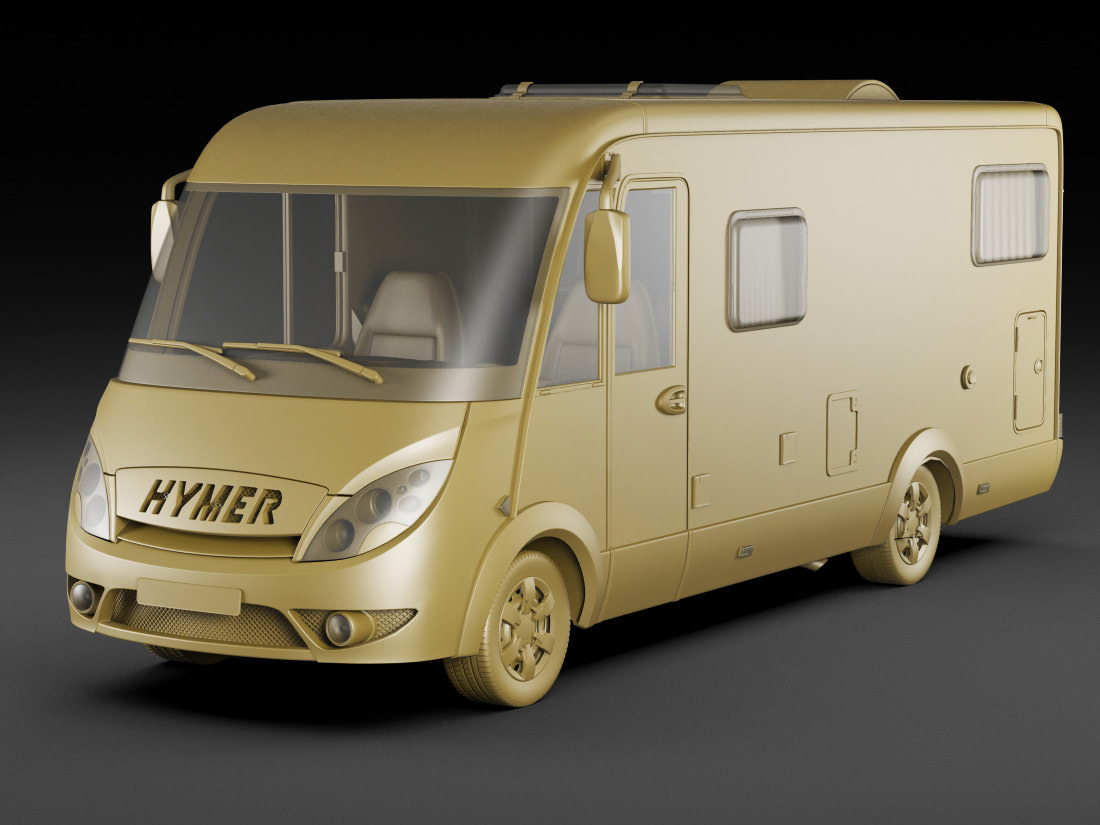 Hymer Exis Motorhome 3D model_18