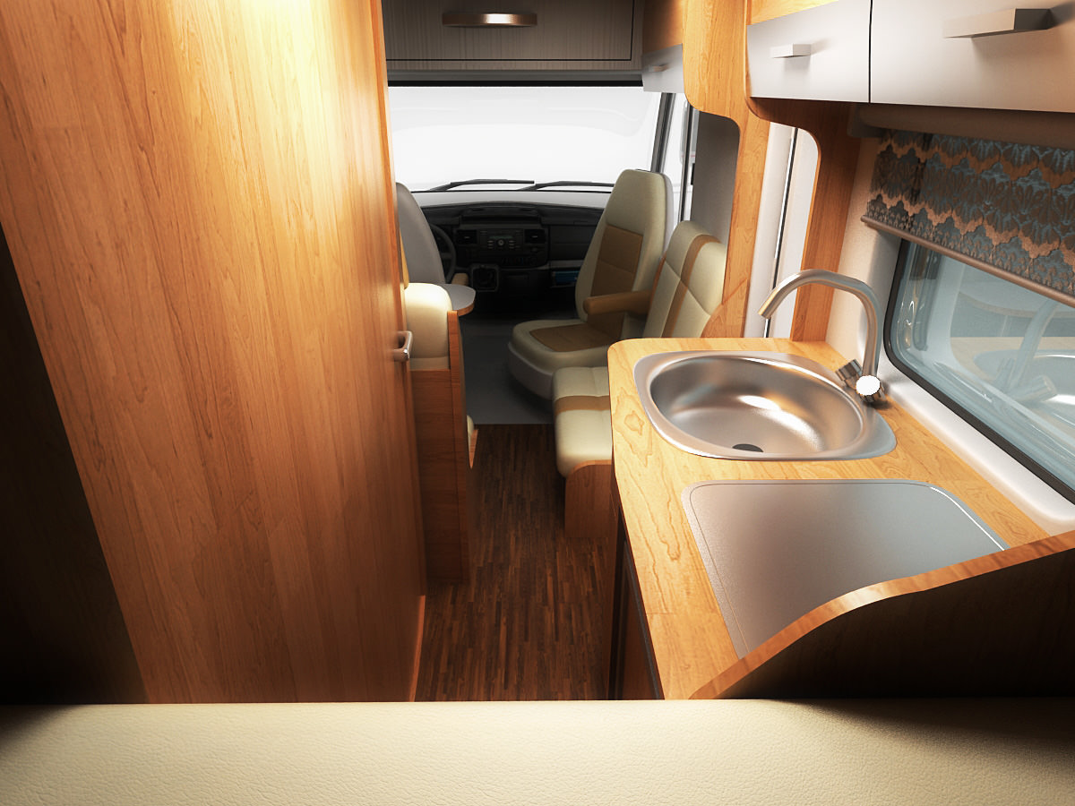 Hymer Exis Motorhome 3D model_13