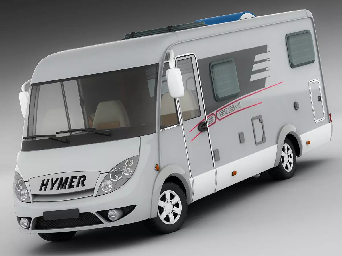 Hymer Exis Motorhome 3D model_0