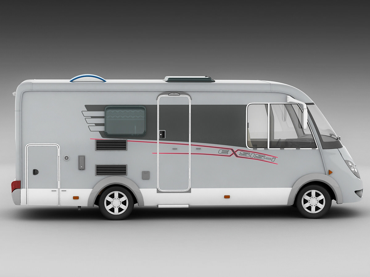 Hymer Exis Motorhome 3D model_4