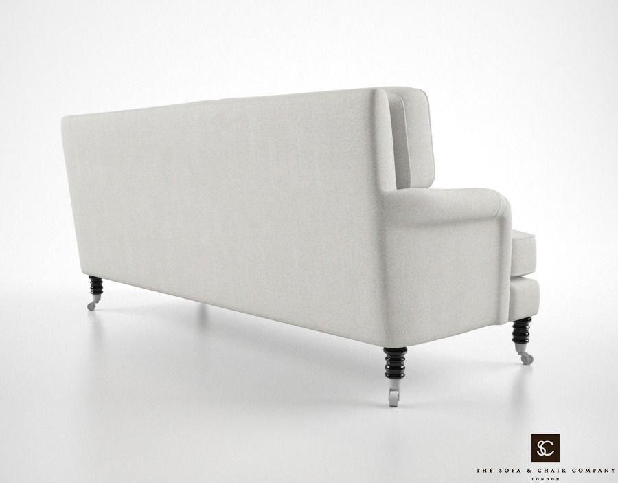 The Sofa and Chair Company Howard sofa 3D model_1