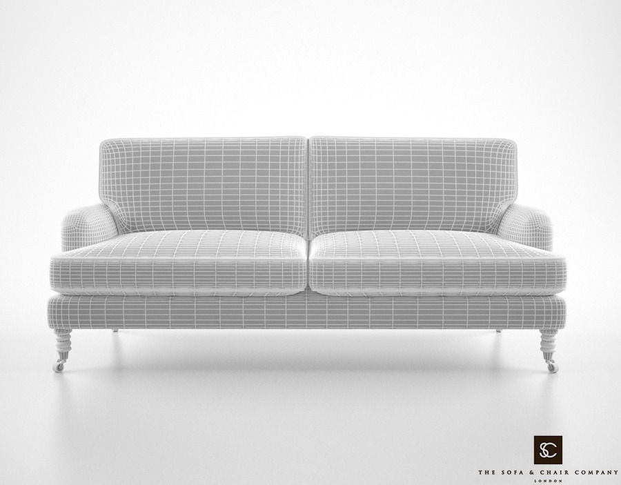 The Sofa and Chair Company Howard sofa 3D model_4