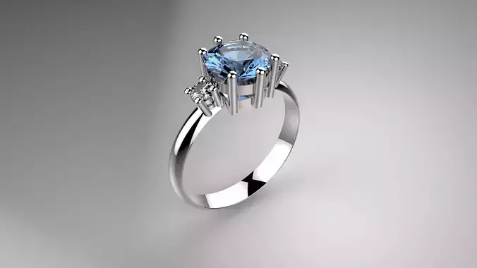 Topaz ring