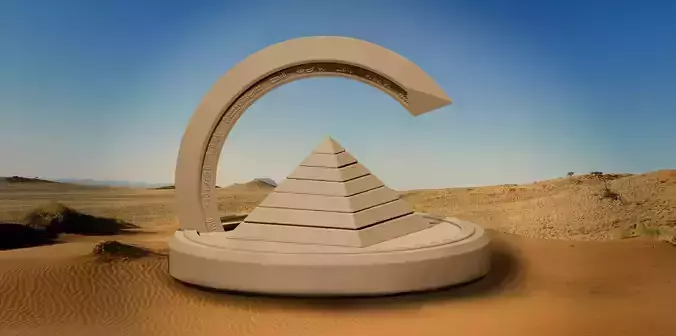 Piramide-My style 3D print model