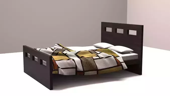 Contemporary Bed 