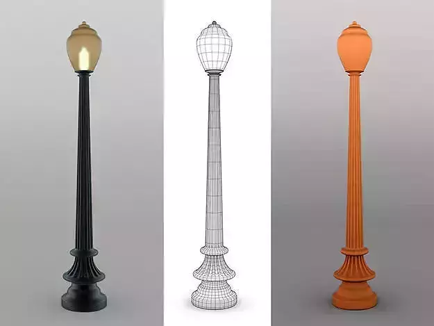 Streetlamp street lamp Free 3D model