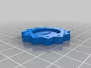 Gioielli gear wheel 3D print model
