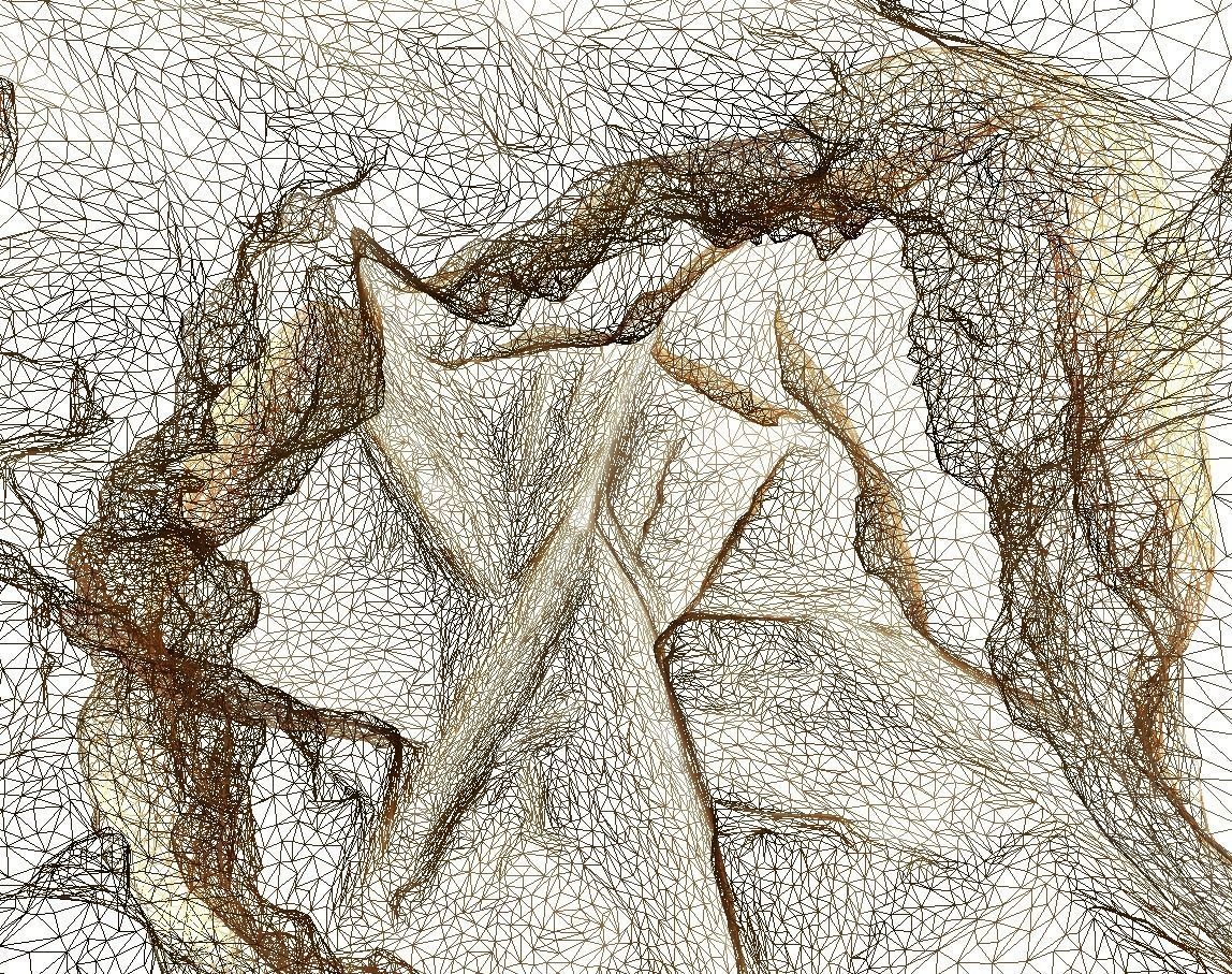 Desert stone rose  3D model_11