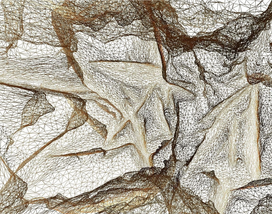 Desert stone rose  3D model_14