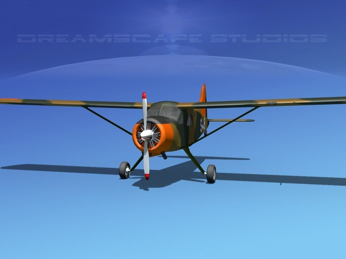 Dehaviland DH-2 Beaver RDAF 3D model_1