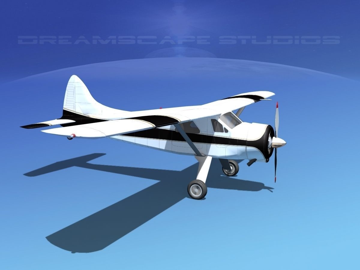 Dehaviland DH-2 Beaver SL01 3D model_3