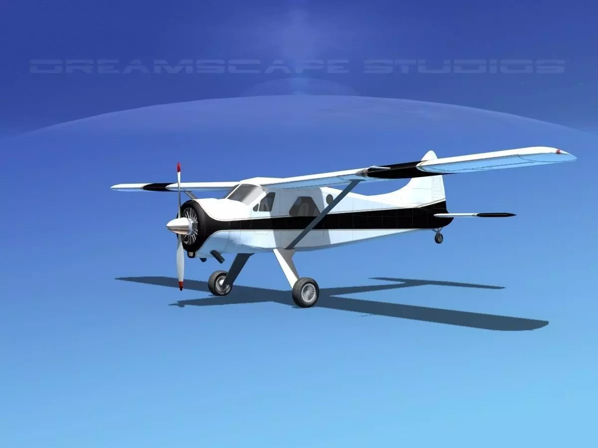 Dehaviland DH-2 Beaver SL01 3D model_0