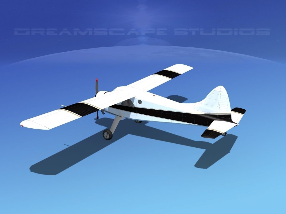 Dehaviland DH-2 Beaver SL01 3D model_8