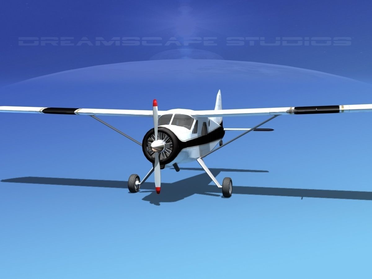 Dehaviland DH-2 Beaver SL01 3D model_1