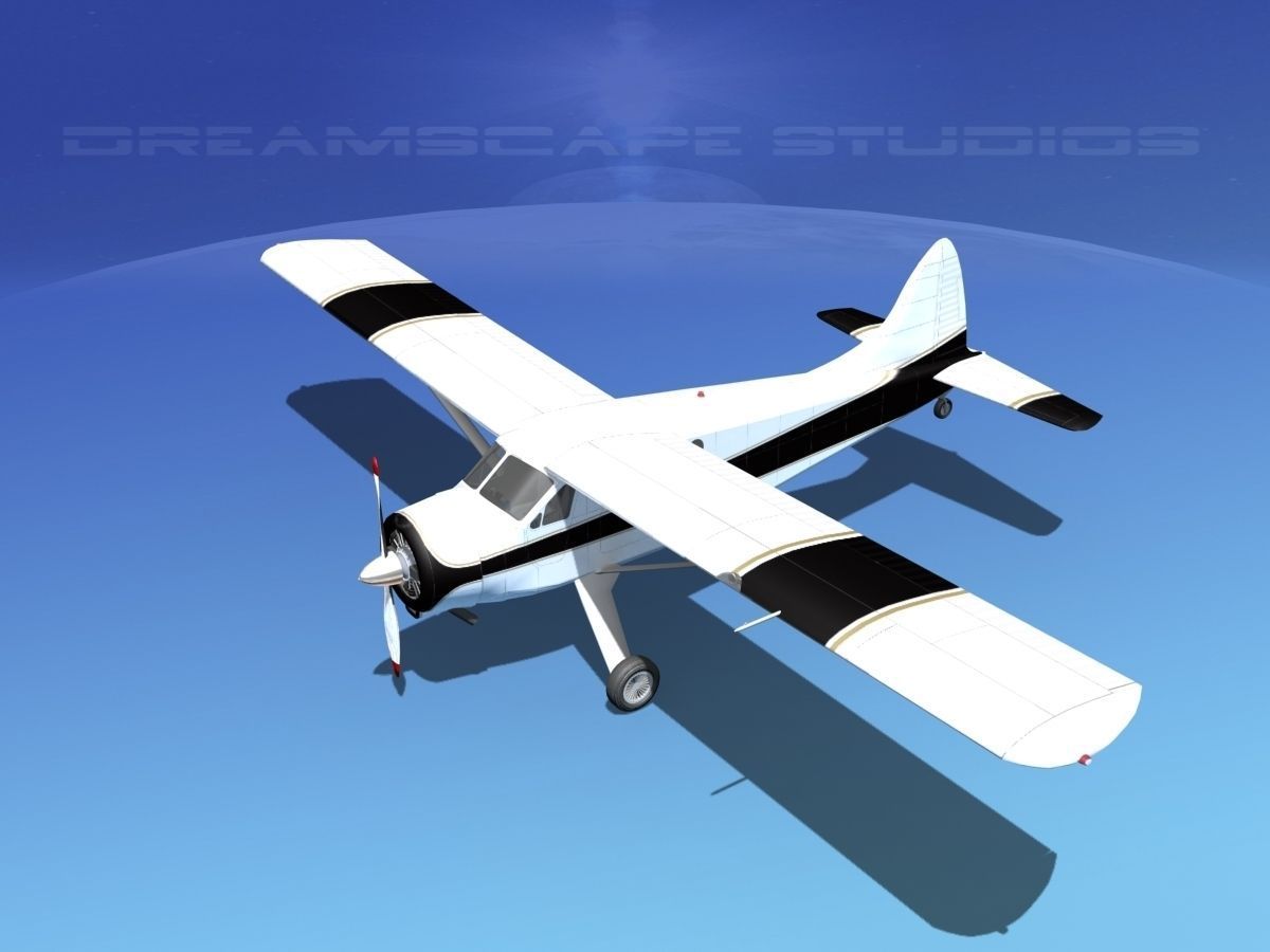 Dehaviland DH-2 Beaver SL01 3D model_10