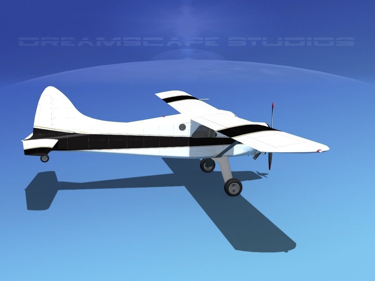 Dehaviland DH-2 Beaver SL01 3D model_4
