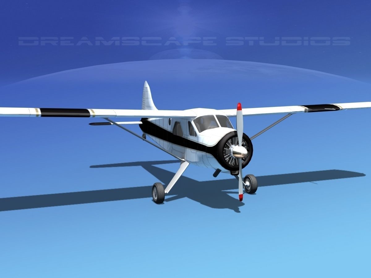 Dehaviland DH-2 Beaver SL01 3D model_2
