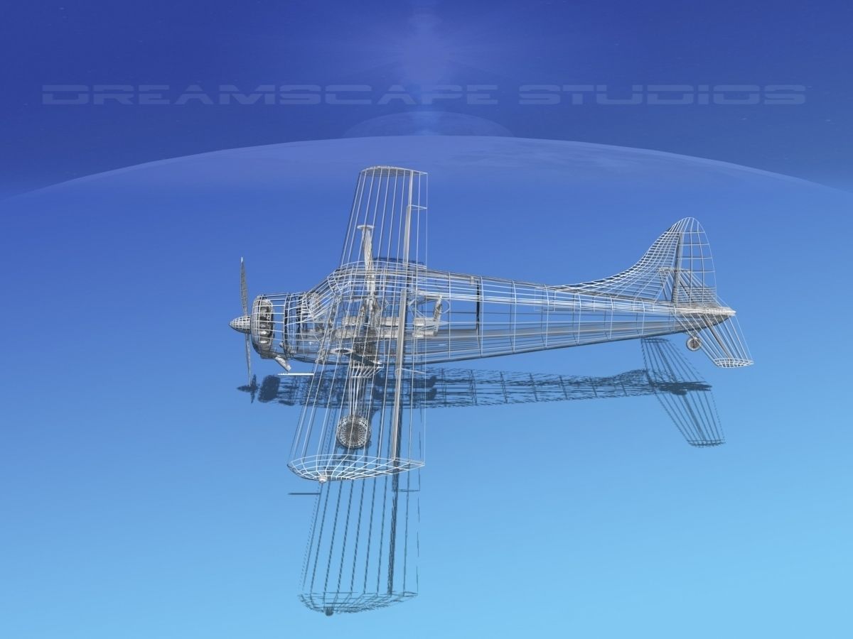 Dehaviland DH-2 Beaver SL01 3D model_14