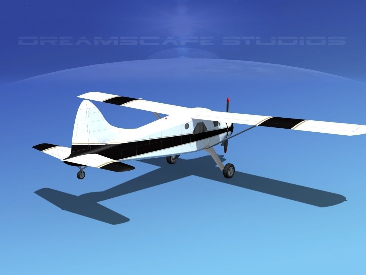 Dehaviland DH-2 Beaver SL01 3D model_5