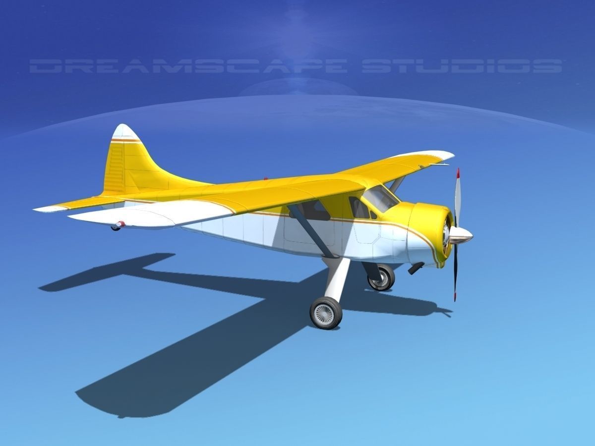 Dehaviland DH-2 Beaver SL03 3D model_3