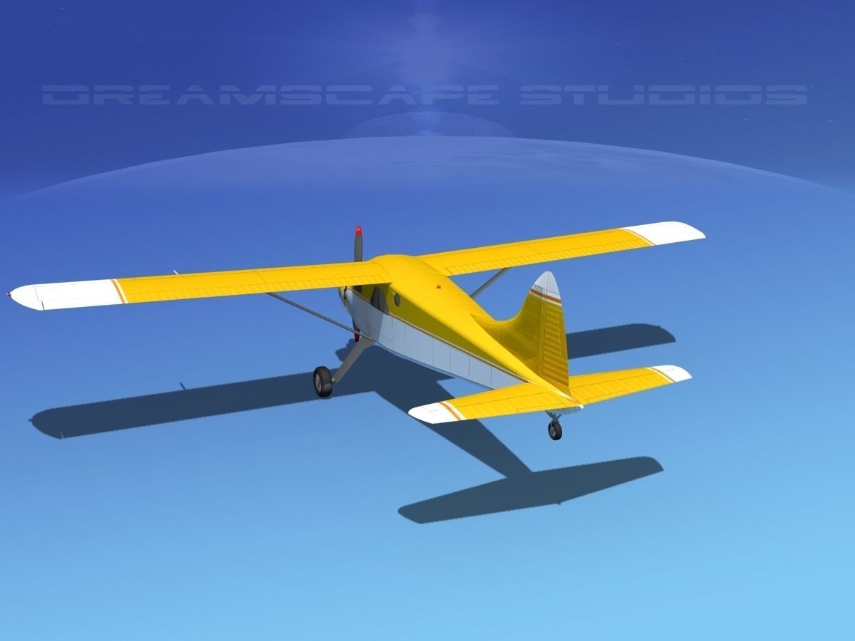 Dehaviland DH-2 Beaver SL03 3D model_7