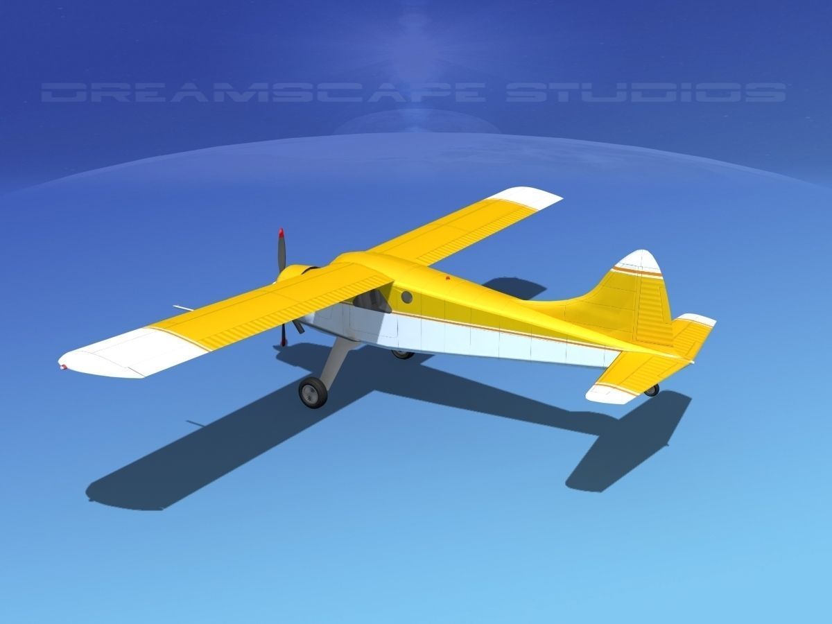 Dehaviland DH-2 Beaver SL03 3D model_8