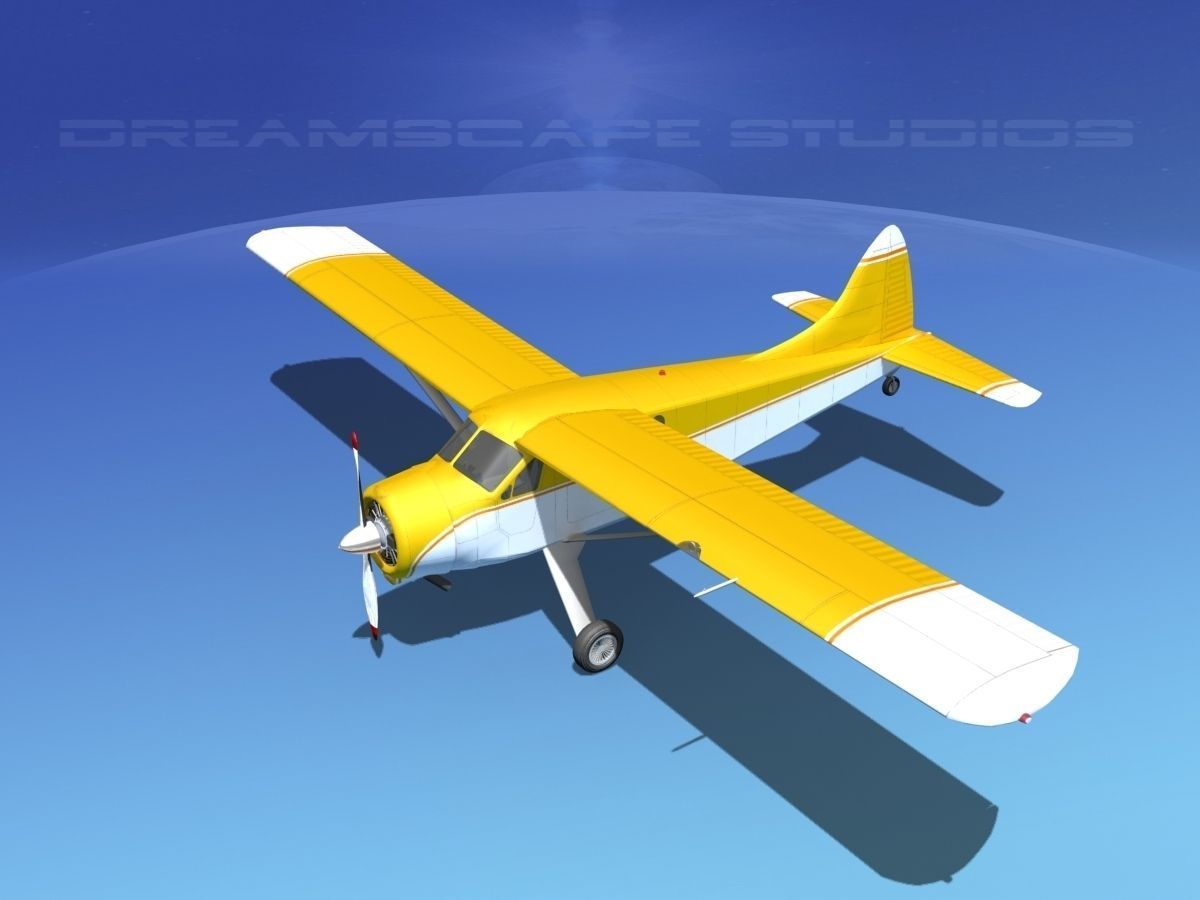 Dehaviland DH-2 Beaver SL03 3D model_10