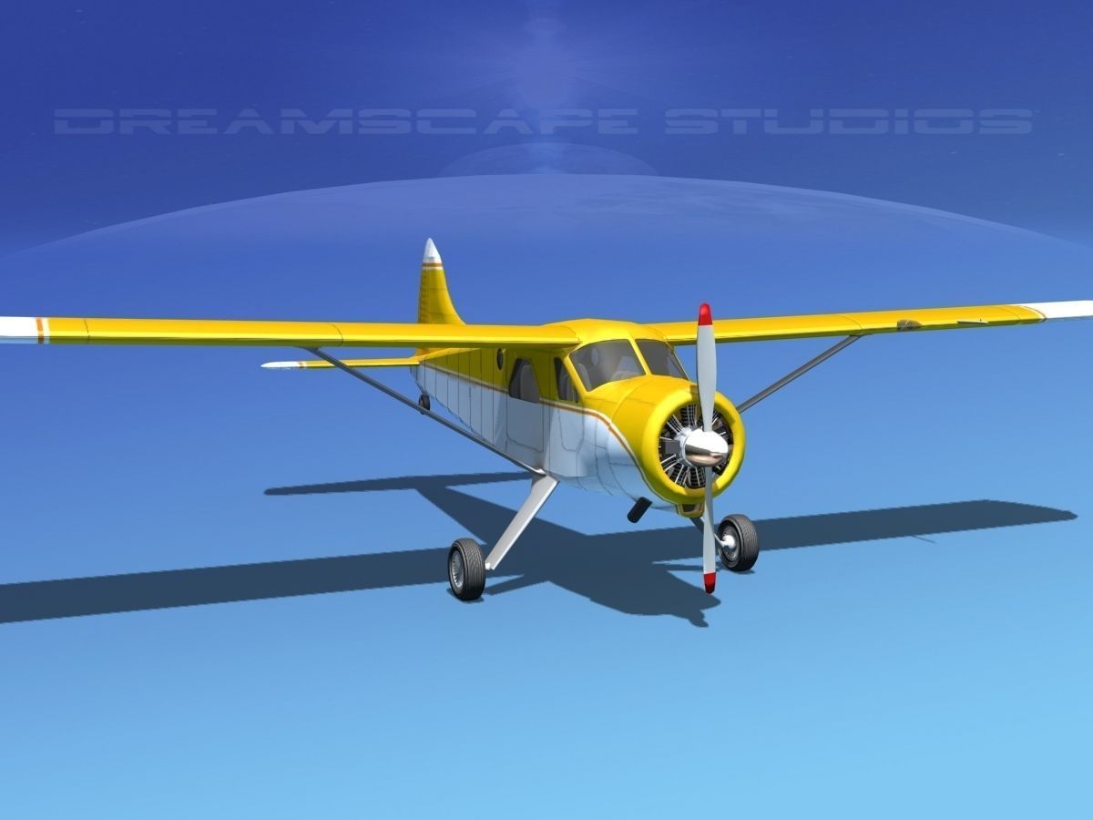 Dehaviland DH-2 Beaver SL03 3D model_2