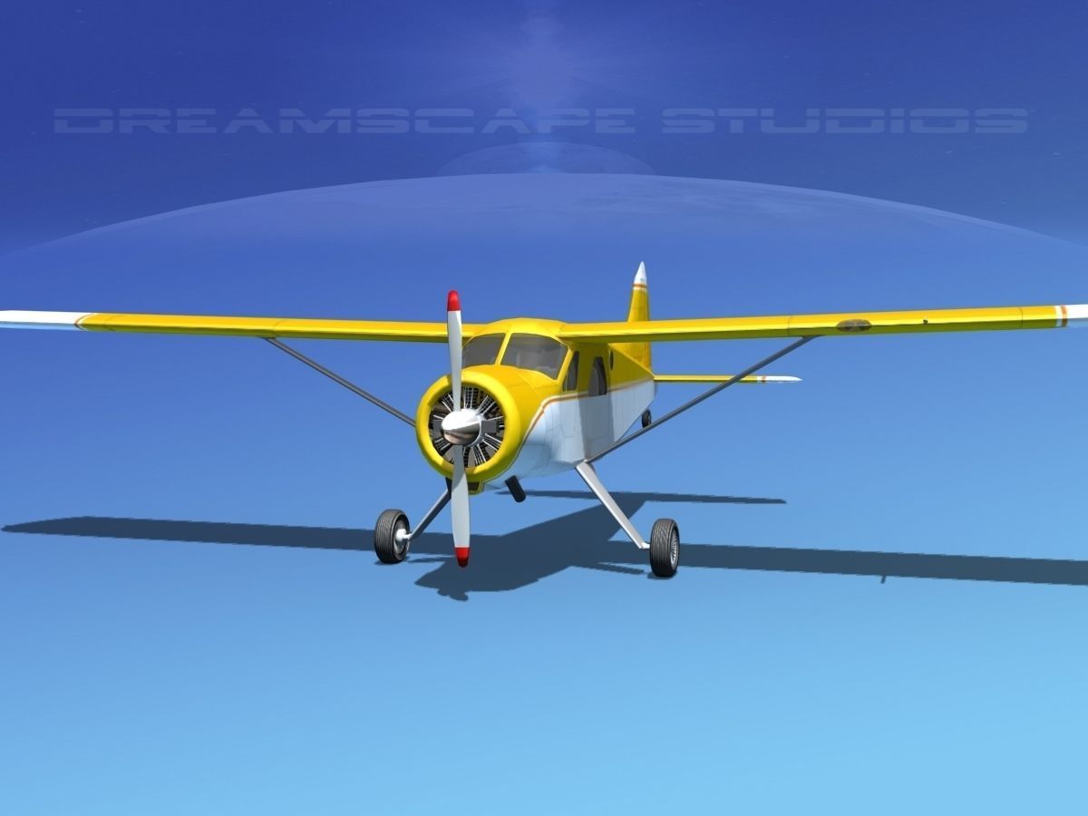 Dehaviland DH-2 Beaver SL03 3D model_1