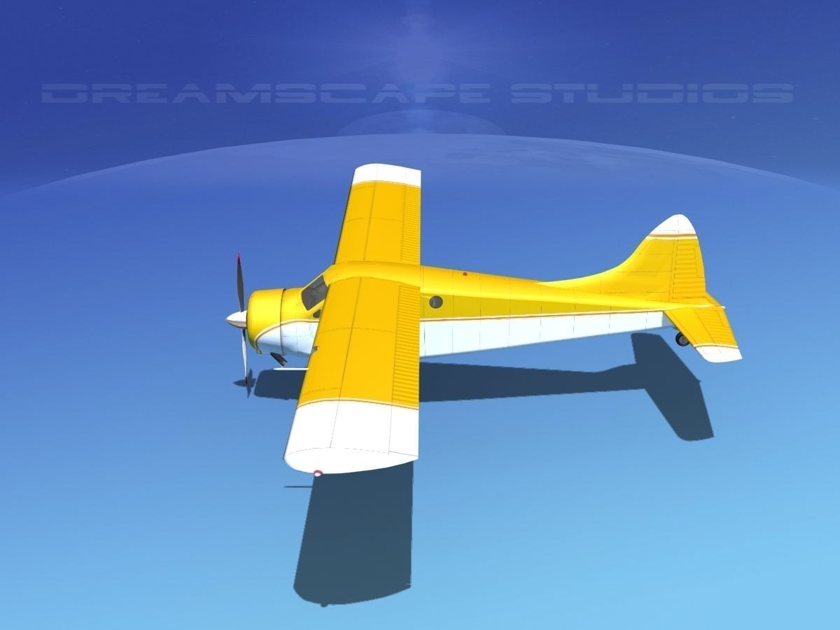 Dehaviland DH-2 Beaver SL03 3D model_9