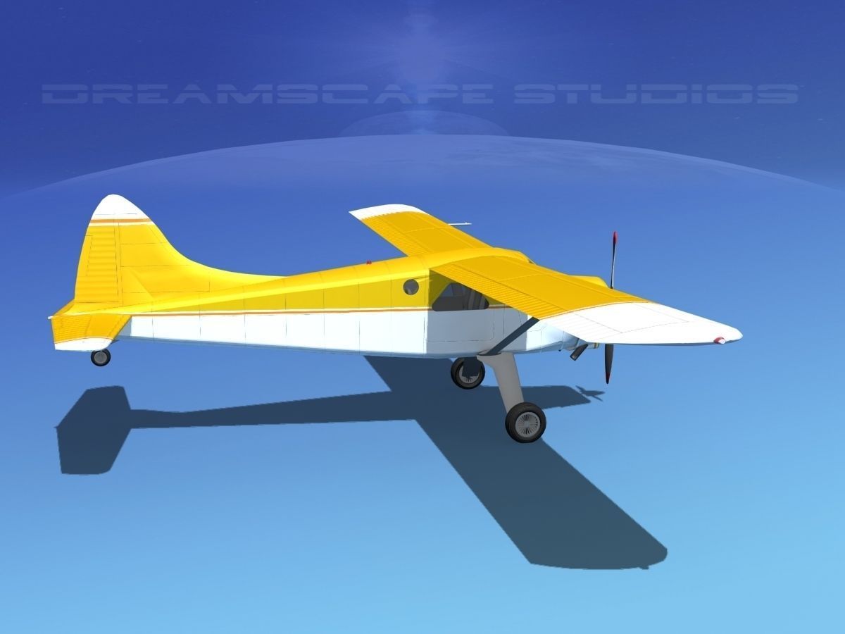 Dehaviland DH-2 Beaver SL03 3D model_4