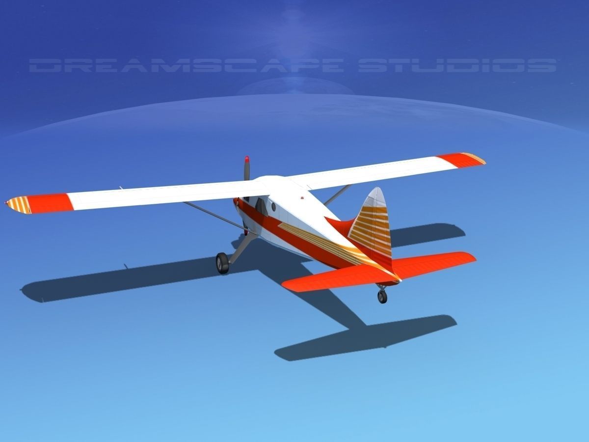 Dehaviland DH-2 Beaver SL04 3D model_7