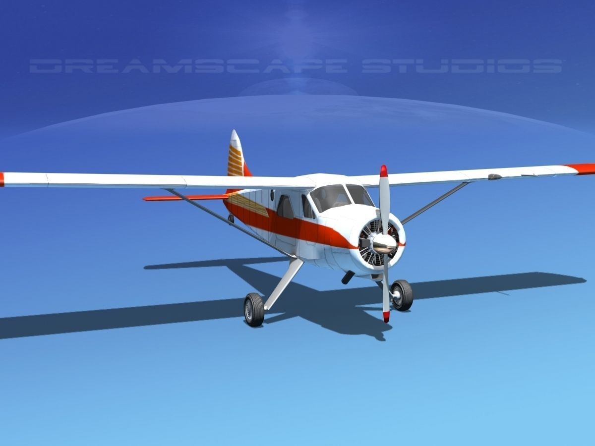 Dehaviland DH-2 Beaver SL04 3D model_2