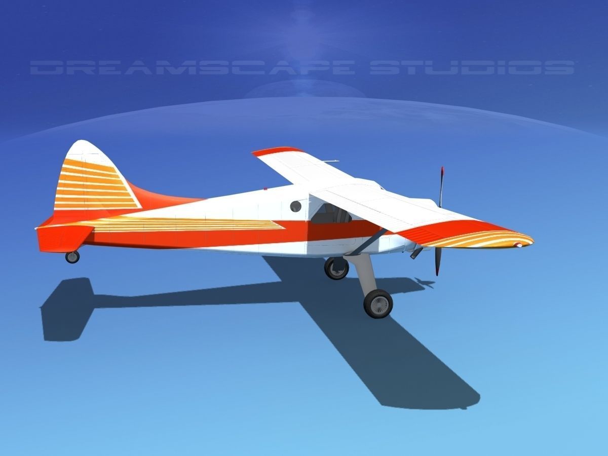 Dehaviland DH-2 Beaver SL04 3D model_4