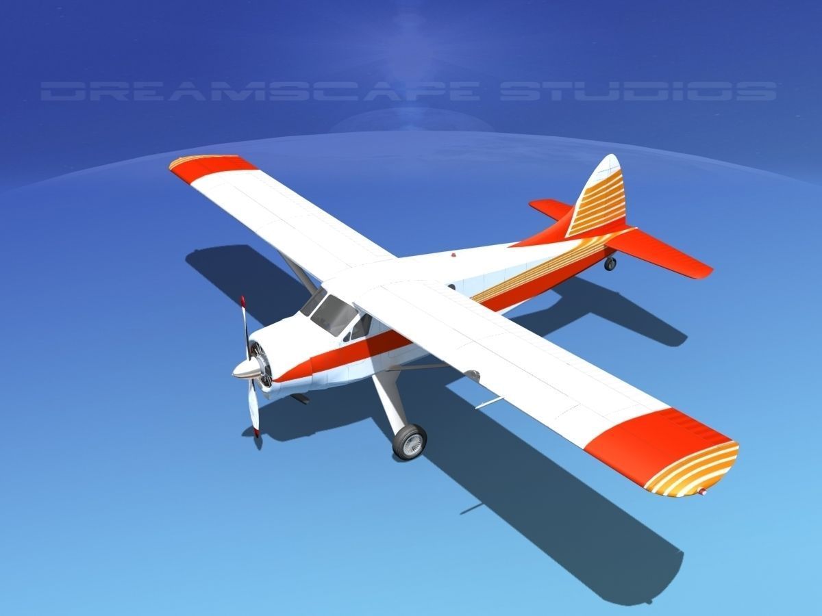 Dehaviland DH-2 Beaver SL04 3D model_10