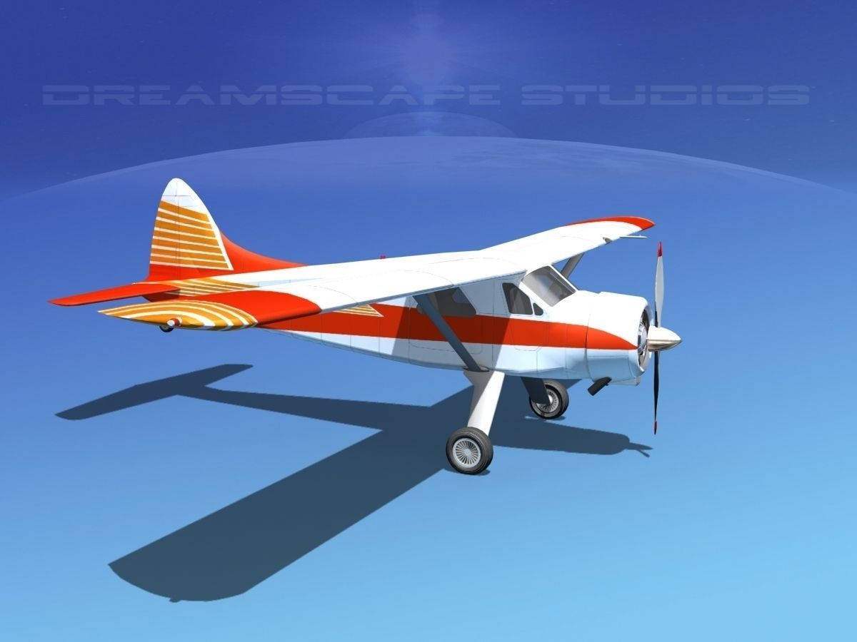 Dehaviland DH-2 Beaver SL04 3D model_3