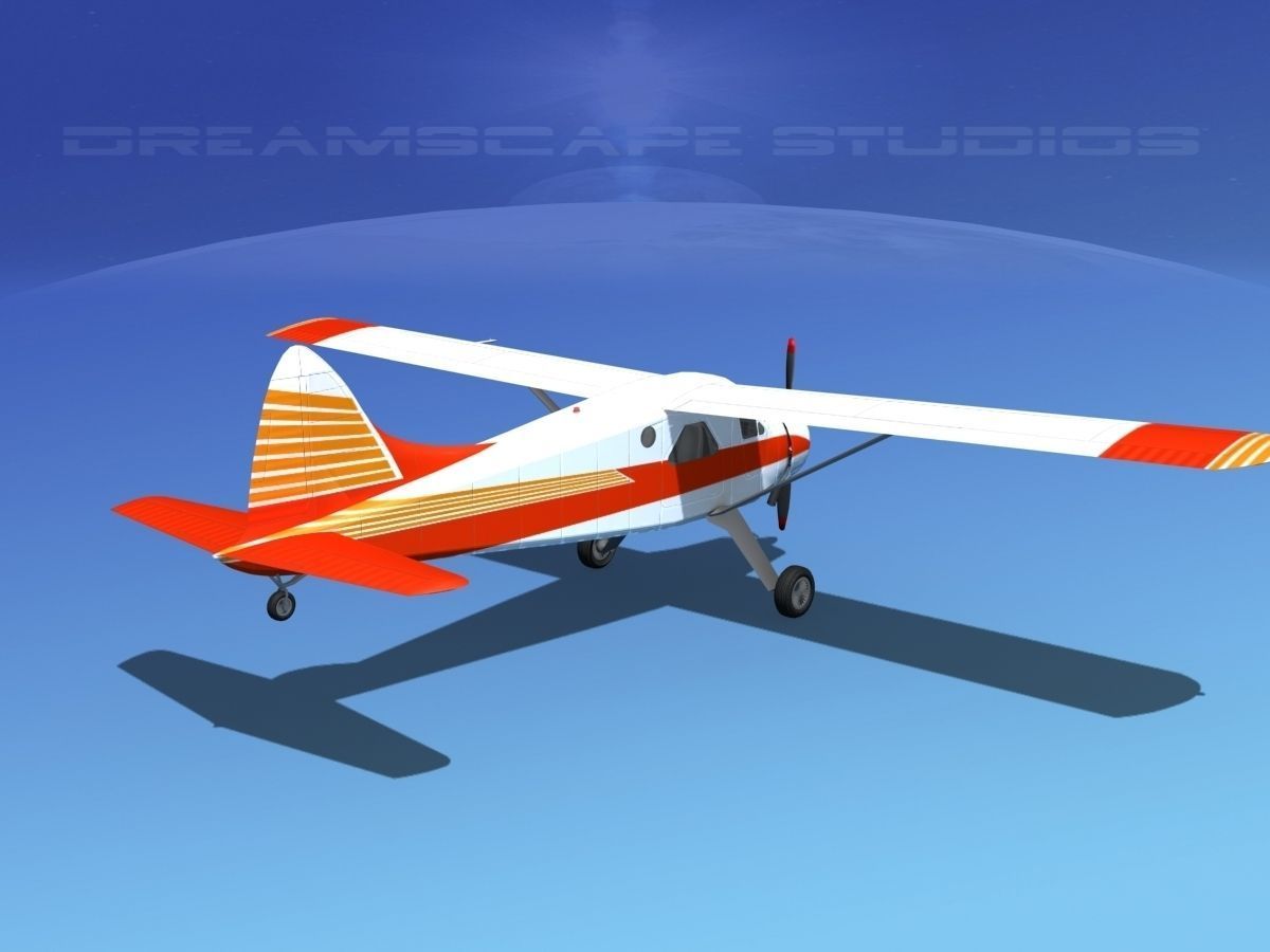 Dehaviland DH-2 Beaver SL04 3D model_5