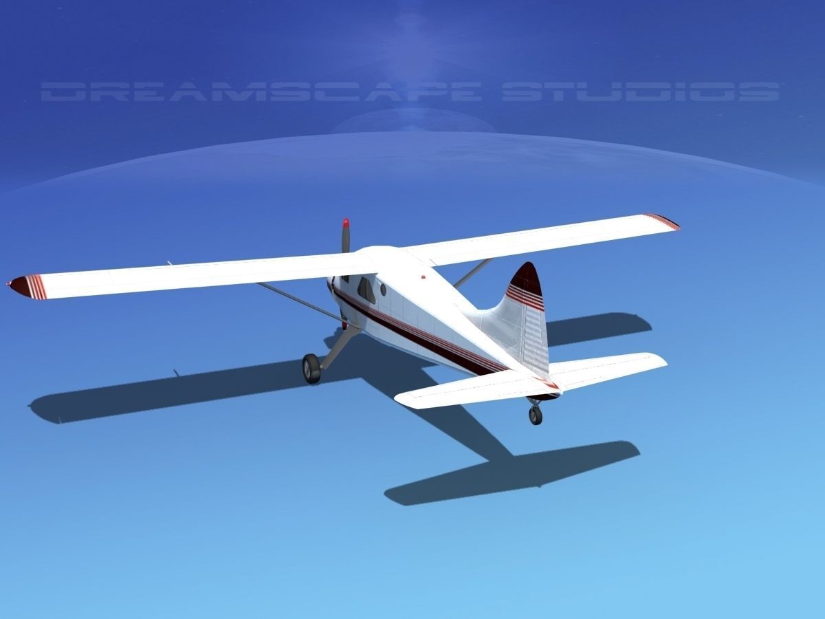 Dehaviland DH-2 Beaver SL09 3D model_7
