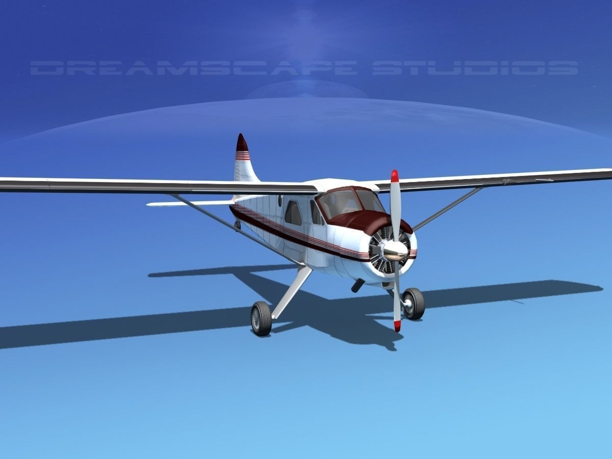 Dehaviland DH-2 Beaver SL09 3D model_2