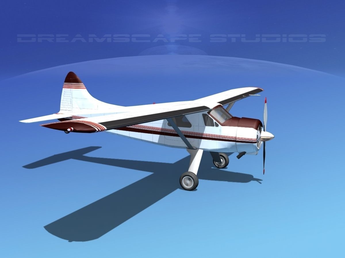 Dehaviland DH-2 Beaver SL09 3D model_3